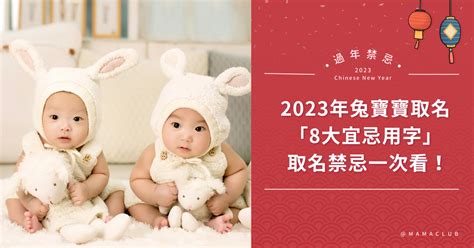 2023兔年寶寶取名